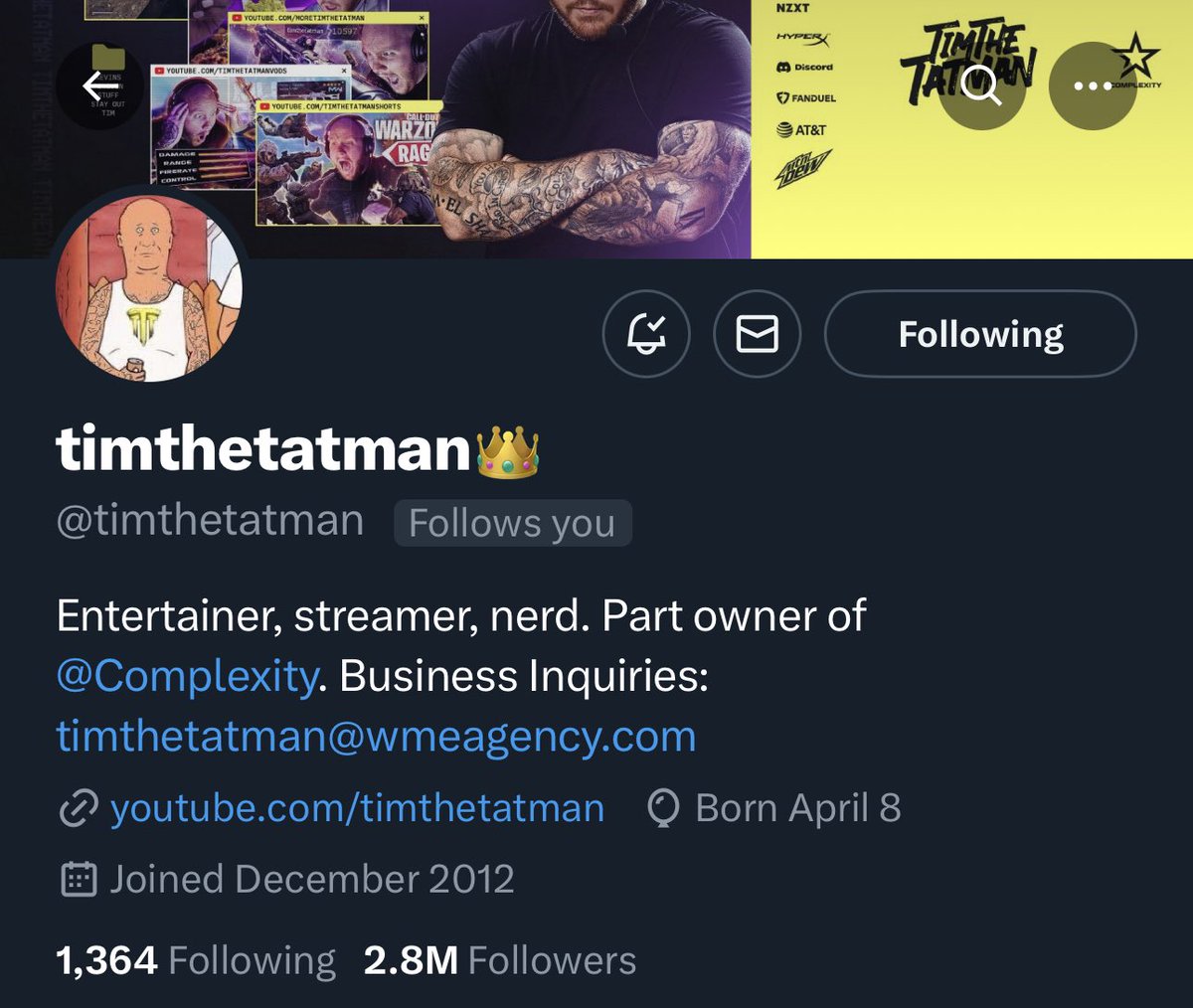 Wipz's tweet photo. imagine not being verified lol https://t.co/pfSpWb2UOE