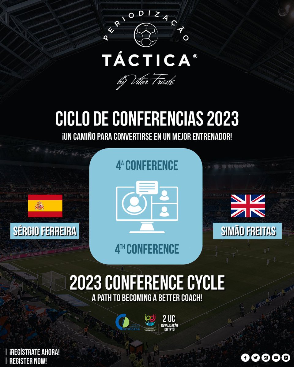 🚨 𝟒ª 𝐂𝐎𝐍𝐅𝐄𝐑𝐄𝐍𝐂𝐈𝐀 | 𝟒𝐭𝐡 𝐂𝐎𝐍𝐅𝐄𝐑𝐄𝐍𝐂𝐄 🚨

🇪🇸 | 𝟏𝟓 𝐌𝐀𝐘𝐎 | 𝐒𝐄́𝐑𝐆𝐈𝐎 𝐅𝐄𝐑𝐑𝐄𝐈𝐑𝐀
Regístrate ahora: bit.ly/40qRZX1

🇬🇧 | 𝐌𝐀𝐘 𝟏𝟕 | 𝐒𝐈𝐌𝐀̃𝐎 𝐅𝐑𝐄𝐈𝐓𝐀𝐒 📣
Register now: bit.ly/40sotjQ