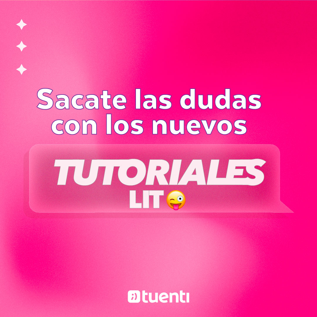 📢Subimos a YouTube los nuevos #TutorialesLit, los únicos tutoriales que son bien Lit como nosotros 😎
Miralos acá 👉 bit.ly/TutorialesTuen…