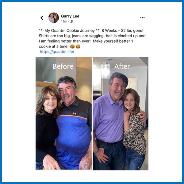 TryQuantmLife's tweet photo. You gotta believe that on 4/20 @elonmusk would love hemp protein infused weight loss cookies! Congrats on the rocket launch today! 🚀 
https://t.co/Ze5kWbCe8e #Starship #StarshipLaunch #420day https://t.co/KGut5l4W3v