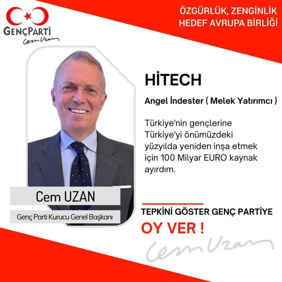 berkansoytan's tweet photo. Siz bu ülkenin yüksek kapasiteli piller üretip ihraç etmesini istiyorsan, güneş panelleri inşaa etmesini istiyorsan ve hakkın olan senden çalınan 10.000 Euro vatandaşlık parasını hesabında görmek istiyorsan oyunu Genç Parti’ye ver #VatandaşlıkParası https://t.co/DKsfxszIKO