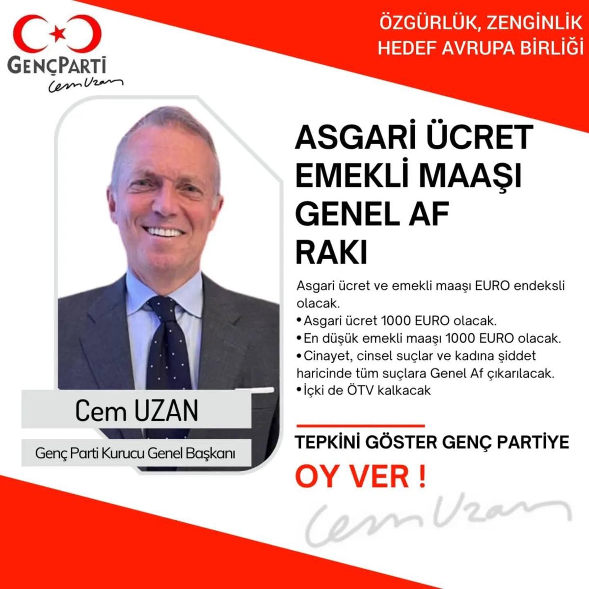 berkansoytan's tweet photo. Siz bu ülkenin yüksek kapasiteli piller üretip ihraç etmesini istiyorsan, güneş panelleri inşaa etmesini istiyorsan ve hakkın olan senden çalınan 10.000 Euro vatandaşlık parasını hesabında görmek istiyorsan oyunu Genç Parti’ye ver #VatandaşlıkParası https://t.co/DKsfxszIKO