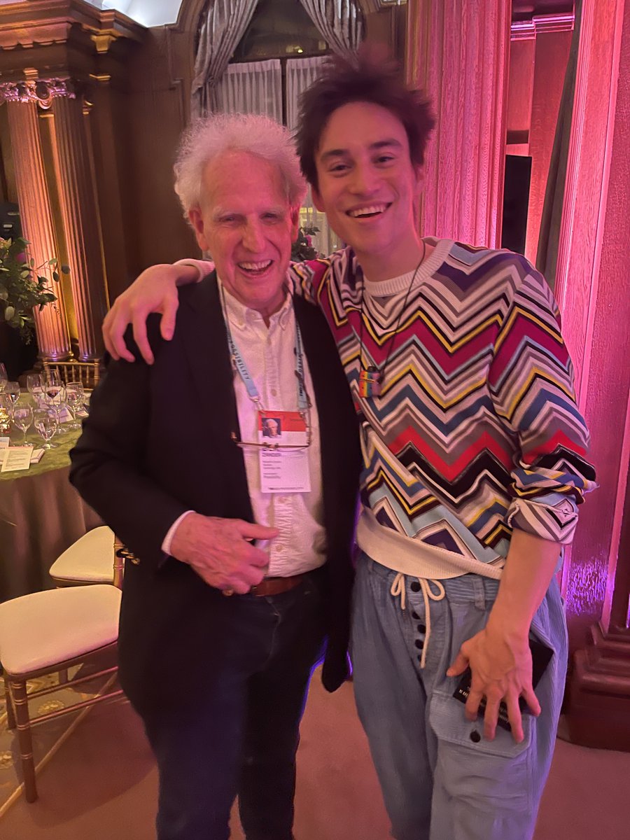 Wonderful meeting this remarkable young musician at the <a href="/TEDTalks/">TED Talks</a> conference this week! Thank you <a href="/TEDchris/">Chris Anderson</a> for inviting me. <a href="/jacobcollier/">Jacob Collier</a> you are possibility in action!
