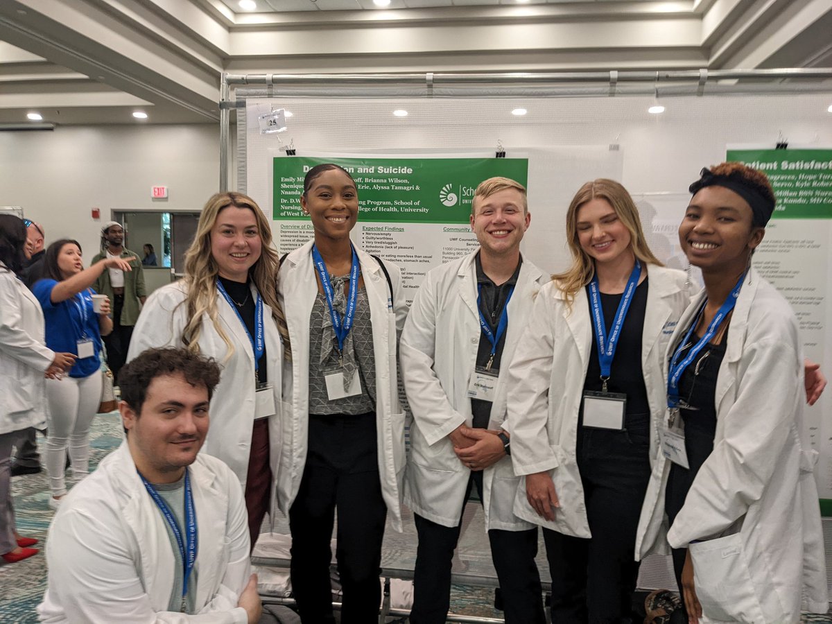 gary_liguori's tweet photo. Just one of the amazing groups of undergrads presenting their research today @UWF for Founders Week! https://t.co/2ev04Kvvh7