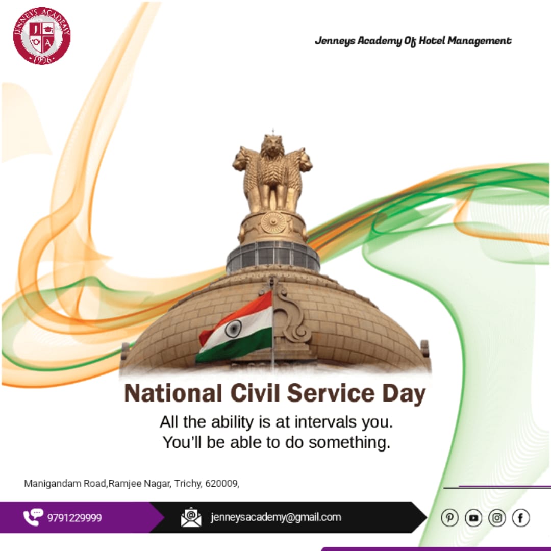 JenneysAcademy's tweet photo. “ You will not have an United India if you have not a good All India Service which has the independence to speak out its mind” - SV Patel.
#CivilServicesDay
#CivilServicesDay2023
#NationalCivilServiceDay #jenneysacademy #HotelManagement #Trichy https://t.co/Zw0Iuc3M16