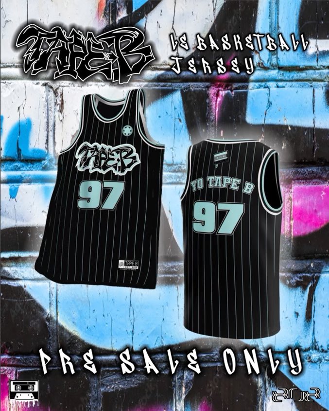 Tapebbeats's tweet image. 📼JERSEY GIVEAWAY📼

Winner &amp;amp; a friend receive 1 jersey each in their size

Rules:
1. Like &amp;amp; RT this tweet
2. Tag your friend
3. Must be following @Tapebbeats and @elev808designs to qualify 

Ends Friday (tomorrow) at 12PM EST