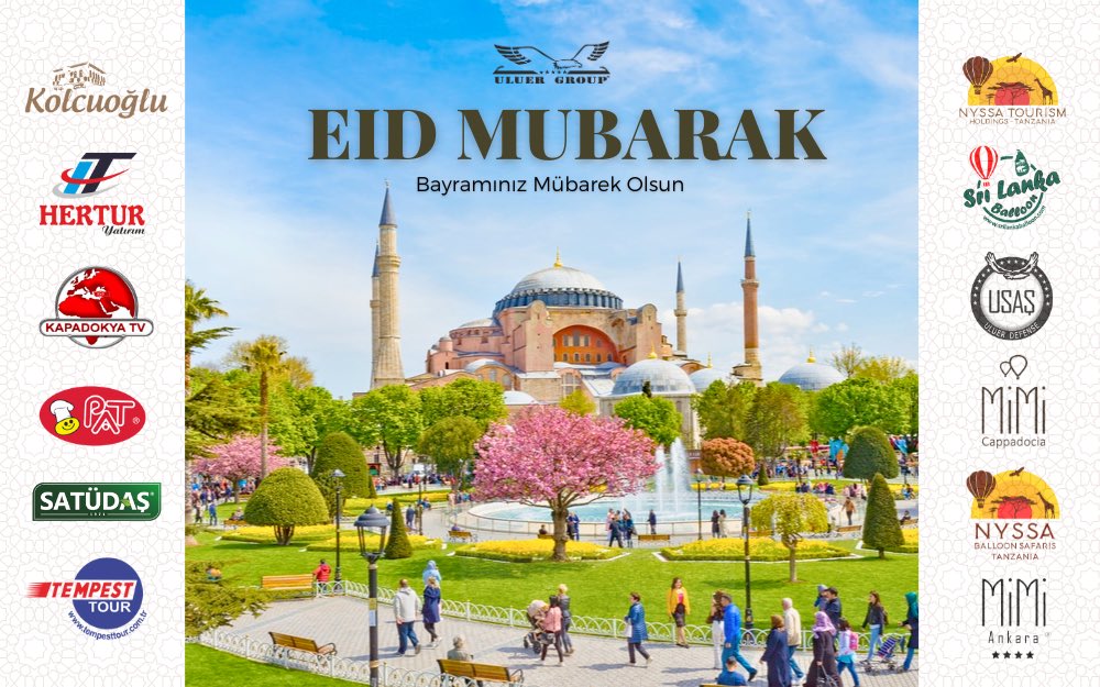 Sağlıklı, mutlu ve huzurlu bir bayram geçirmenizi dileriz.

#EidMubarak