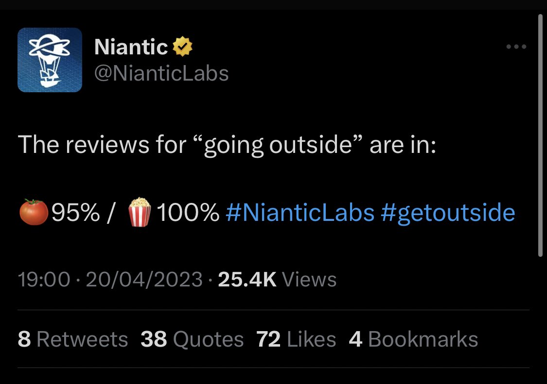 FlareblazeA's tweet photo. I can’t believe Niantic think this tweet at this current time with #HearUsNiantic is acceptable! 

This is a complete slap in the face to the POGO community who gave Niantic the platform to be where it is today! https://t.co/FimKcgo1BO