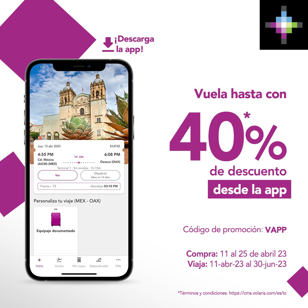 Volaris on twitter con nuestra app podr s saber los detalles de tu