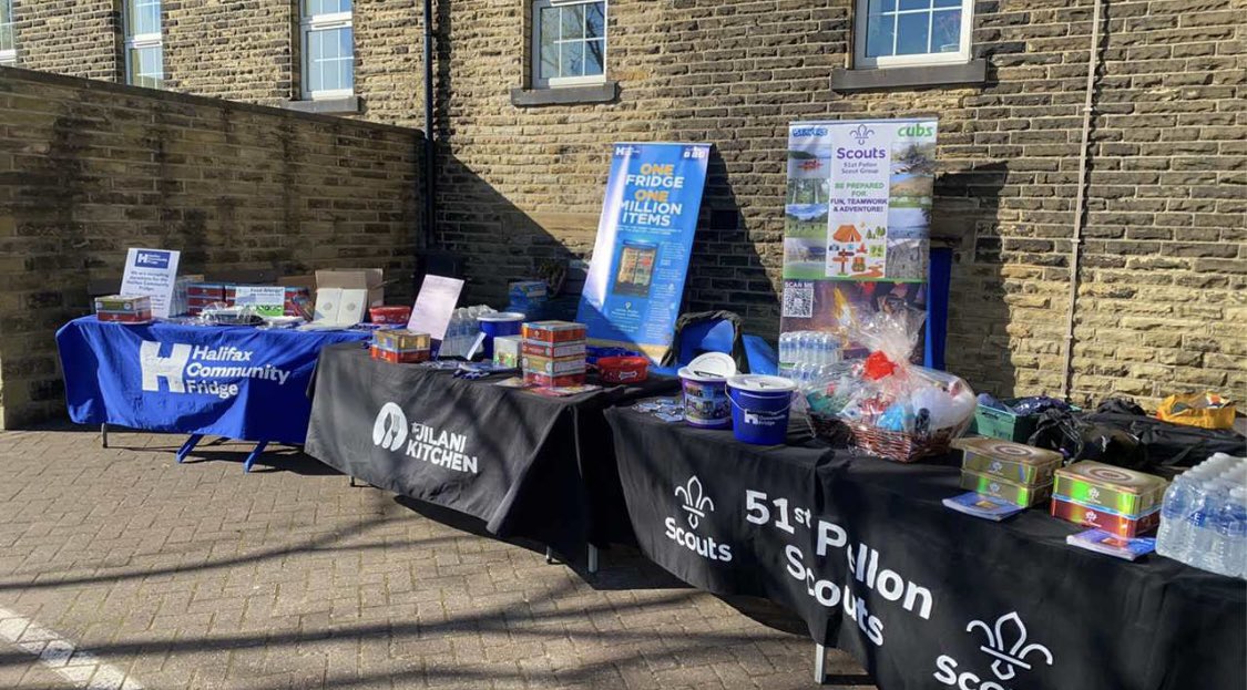 We hosted the event with 51st Pellon Scout Group and <a href="/connect_tha/">Community Connections at The Halifax Academy</a> <a href="/HalifaxAcademy_/">The Halifax Academy</a>.

Thank you to all our food sponsors on the day - donating thousands of meals: <a href="/FrangozUk/">Frangoz®</a>, <a href="/bab_tooma/">BabTooma</a>, Pearl Supermarket, Ittefaq Catering, <a href="/TubzeeIceCream/">Tubzee Ice Cream</a>, <a href="/SaveCoBradford/">SaveCo Bradford</a>, <a href="/TheDatesProject/">TheDateProject</a> .

2/2