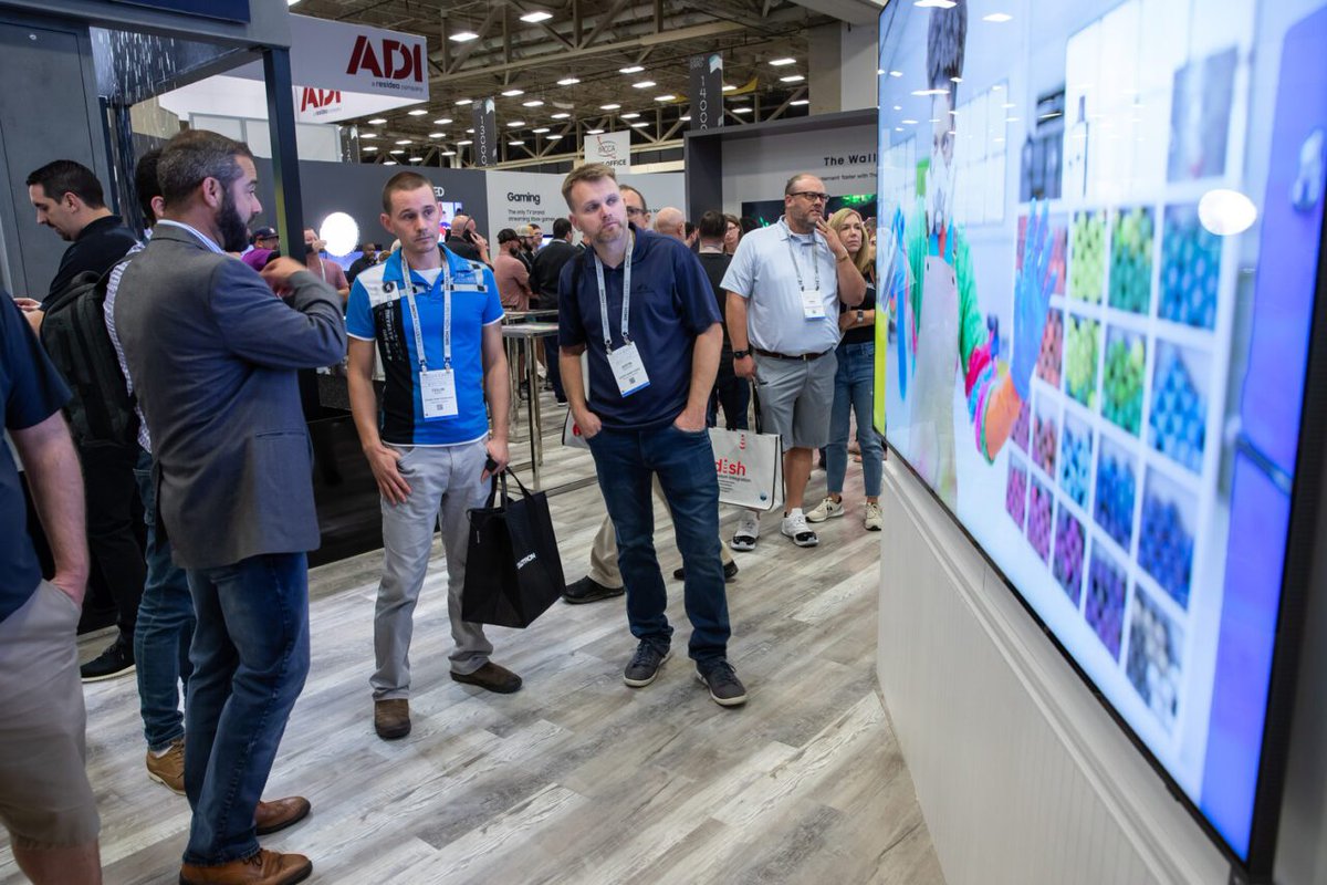 CommIntExpo's tweet photo. #CommIntExpo is your chance to see the latest products and emerging trends from over 50 commercial technology brands. The show will offer attendees a one-stop shop to see the latest trends through education and show floor learning.

Learn more here ➡️ https://t.co/NWYpGUWhkp https://t.co/AM70sUluat