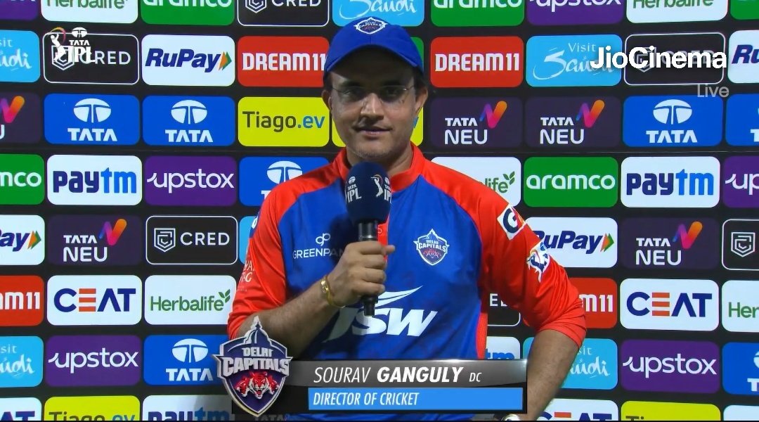 CricCrazyJohns's tweet photo. Ganguly said "This win felt like my first Test runs for India 25 years ago, happy to get off the mark (smiles)". https://t.co/W4H0daadek