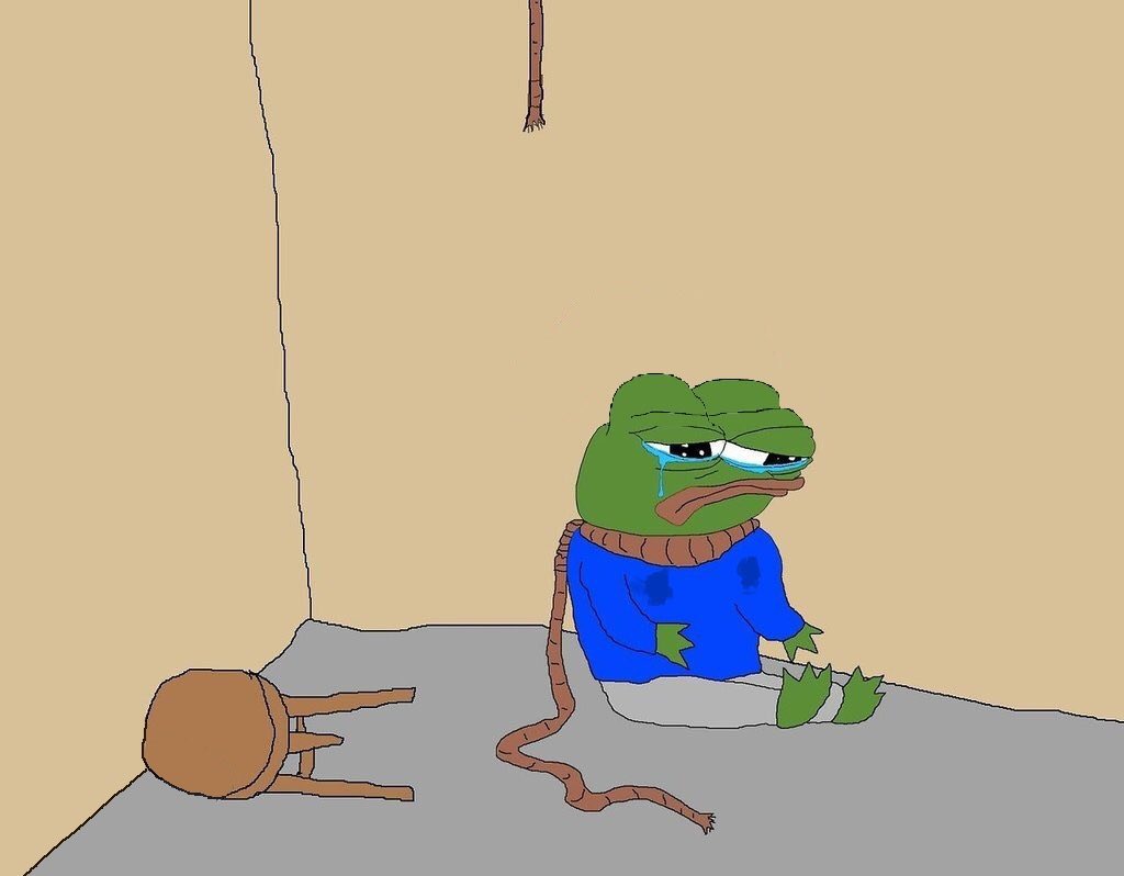 Плачущий Лягушонок Пепе