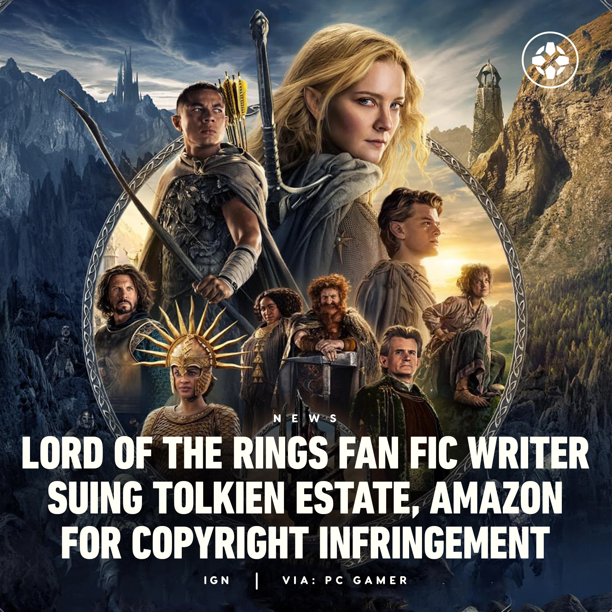 IGN on Twitter "A Lord of the Rings fan fiction writer is suing the