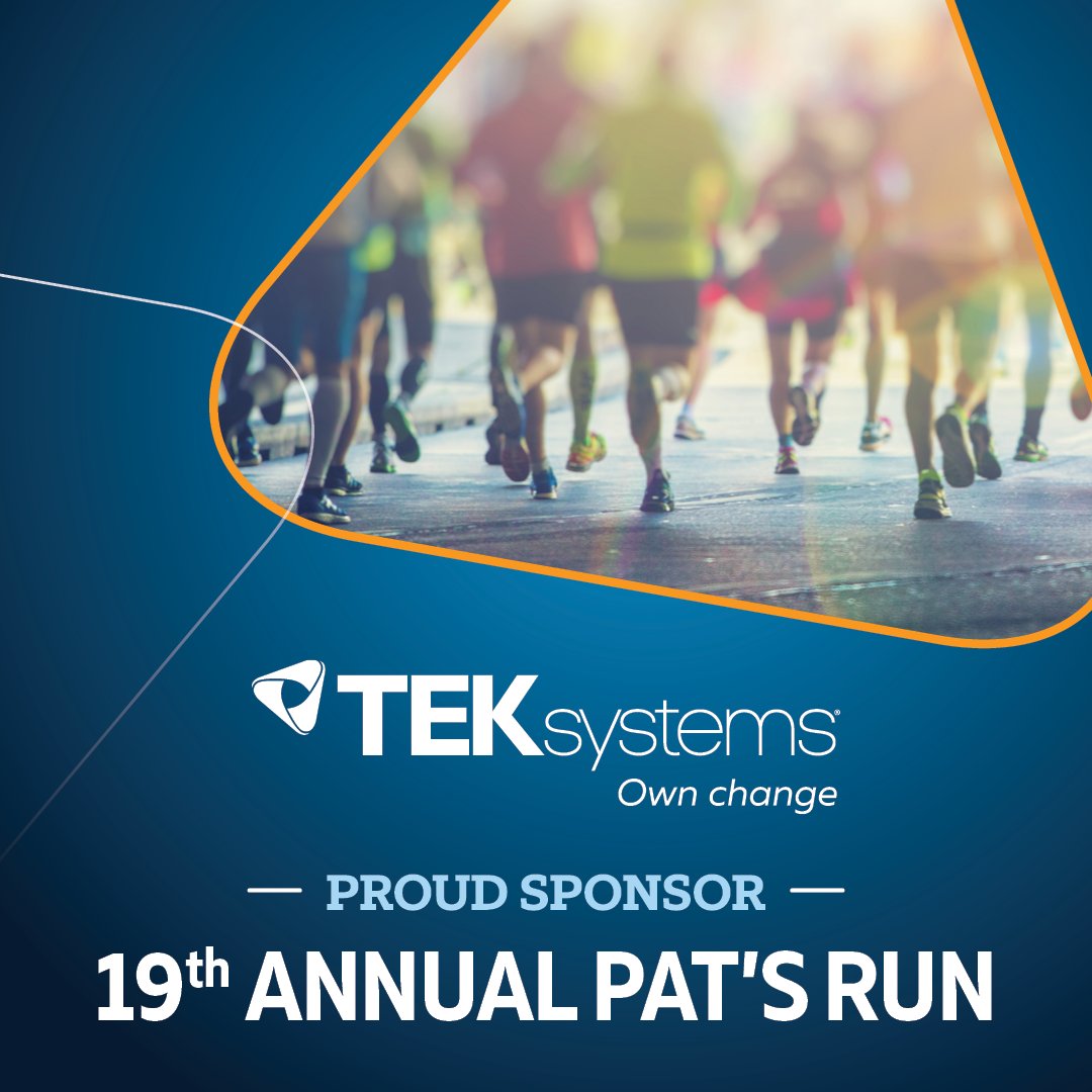 pattillmanfnd's tweet photo. Thank you, @TEKsystems for joining us again as a presenting sponsor of #PatsRun! Our partnership empowers Tillman Scholars to make an impact as leaders of our communities. Learn how #TEKsystems serves veterans, military service member and spouses: https://t.co/p2kesLlSmM https://t.co/outs00uFl2