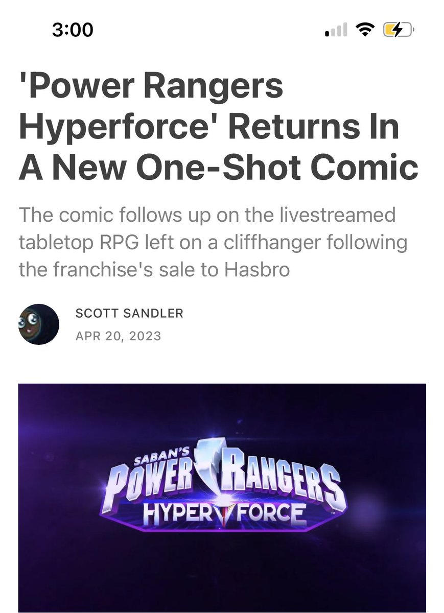 DigiRanger1994's tweet photo. Hey everyone! I’ve just posted my latest Handling about #PowerRangersHyperforce’s upcoming comic! I’ll be posting either the thumbnails or screenshots like these going forward if previews don’t return. @Ranger_Liz @RangerReviews
Reads and RTs appreciated.
https://t.co/gFEfzp3OnD https://t.co/IOQ52GmN4d