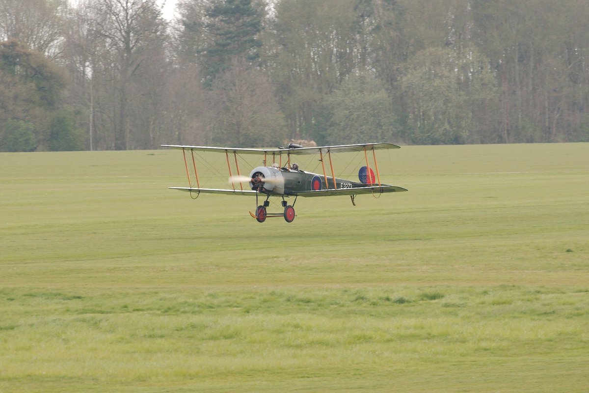 pbshakey's tweet image. One of those ‘only at Shuttleworth’ days today… flew a WWI rotary engine (Avro 504K), the RAF’s last biplane fighter (Gloster Gladiator) and the world’s last remaining Sea Hurricane. Training Week complete and looking forward to the Shuttleworth Display Season!