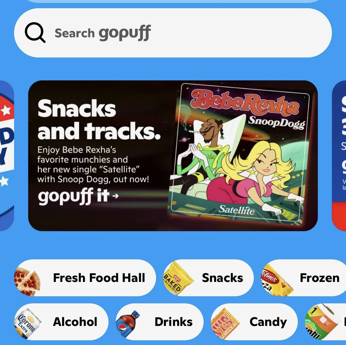 Bebe Rexha on Twitter "puff puff pass 💨 gopuff Code BEBE (10 off