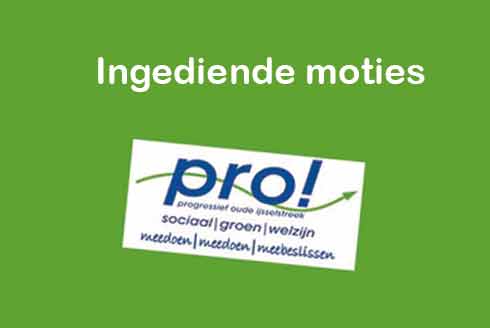 PRO! dient motie in mbt aanpak veiligheid Zeddamseweg te Etten )(GLD)

Een meerderheid van de raad <a href="/Gem_OIJ/">Oude IJsselstreek</a> stemt in met deze motie verkeersveiligheidsmaatregelen in Etten-Terborg. Samen met DenPB, PvdA, CDA en ADA heeft Pro! deze motie ingediend

#PRO! #motie #betrokkenheid