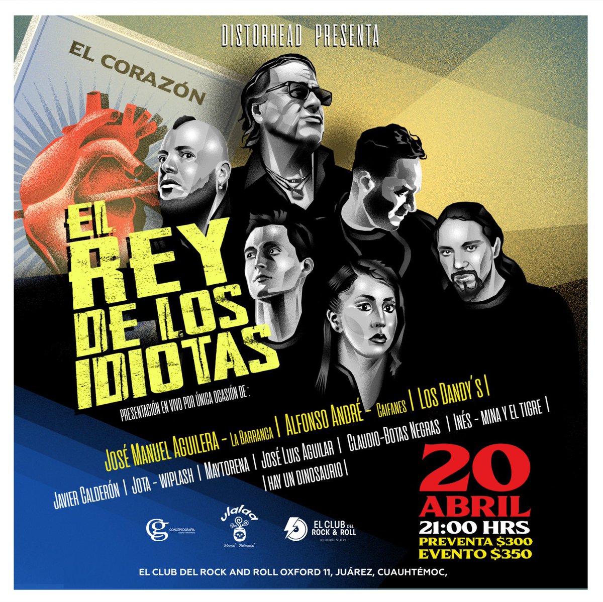 Hoy toca rifar con mis carnales <a href="/distorhead/">DISTORHEAD</a> en este eventazo 🔥