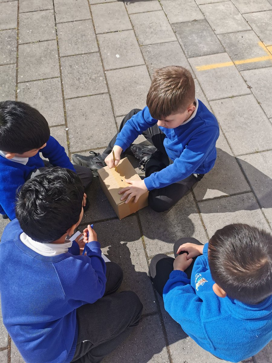 In science this afternoon, we started our learning of light in the sunshine ☀️💡We engaged with an investigation to observe how more light increases our visibility <a href="/foxfield/">FoxfieldPrimary</a> <a href="/ScienceFoxfield/">science@foxfield</a>
