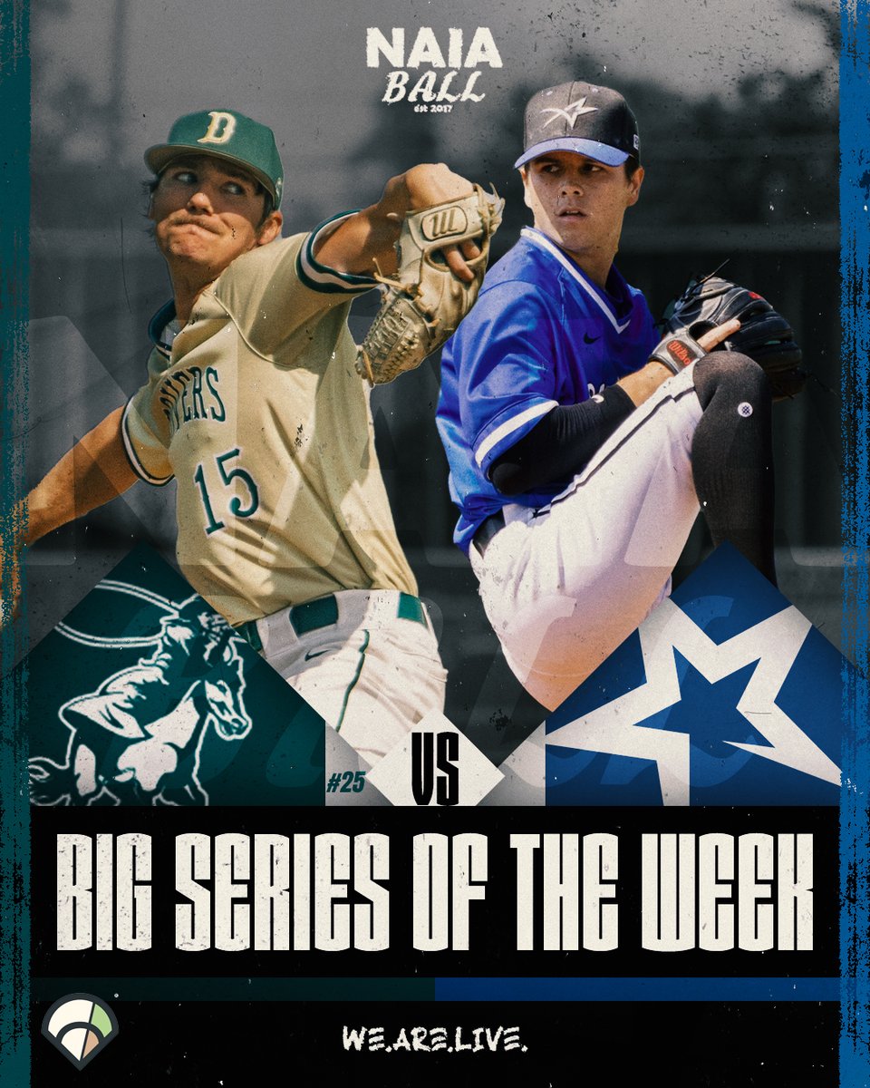 This weeks #NAIABall Big Series of the Week is headed to Oklahoma City, Oklahoma for a Sooner Athletic Conference matchup! 

#25 Science &amp; Arts vs Oklahoma City

The top 4 teams are separated by just 1 game with only two weeks left in the regular season!