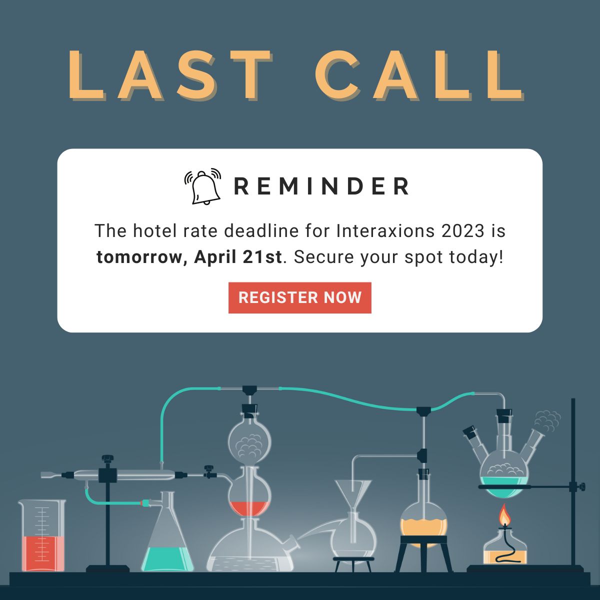 Trackabout's tweet image. ⏰ Last call ⏰ The hotel rate deadline for our user conference is tomorrow, April 21st. Secure your spot today: bit.ly/3UT9uy8 #IAX2023 #trackwithtransparency