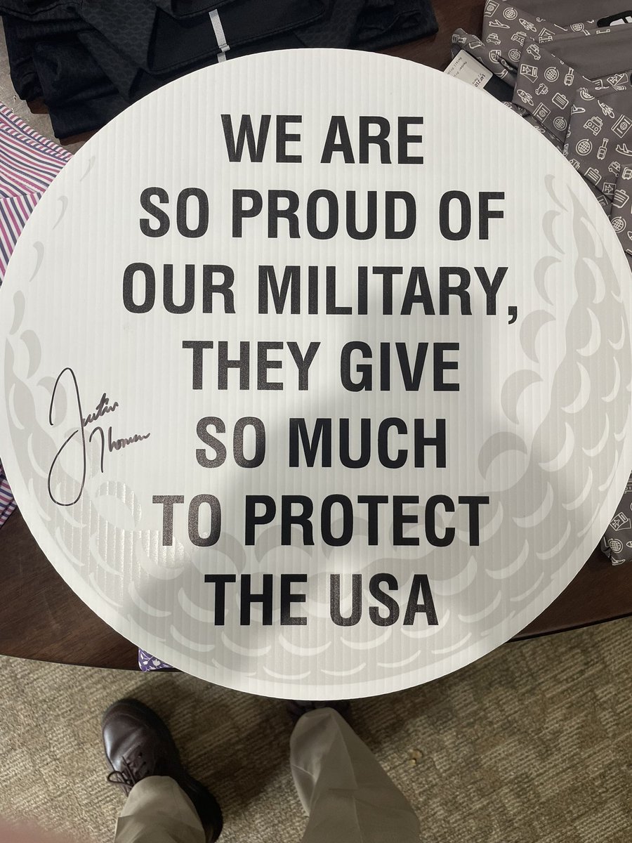 USACares's tweet photo. A big thank you to the Justin Thomas Foundation for inviting us to their annual Justin Thomas Junior Championship. What a tremendous event to help support our military and children. 🇺🇸

#military #children #golf #juniorgolf #justinthomas https://t.co/SQODxMKcUz