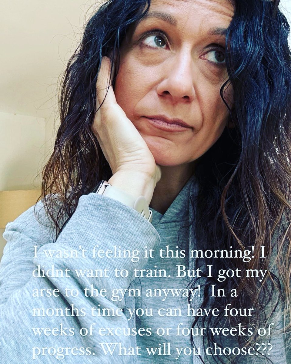 In a months time you can have four weeks if excuses or four weeks of progress! What’s it going to be? #nutritioncoach #menopausecoach #fitnesscoach