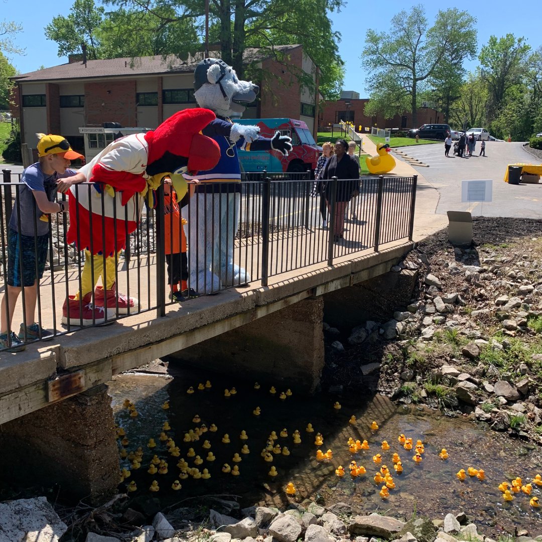 Throwback Thursday to last year's Duck Derby Race. We cannot wait for our event this year. To enter in the duck derby race, you will need to visit the link in our bio to adopt your ducks! 

P.S. we may or may not have invited Louie back for this year's event!
