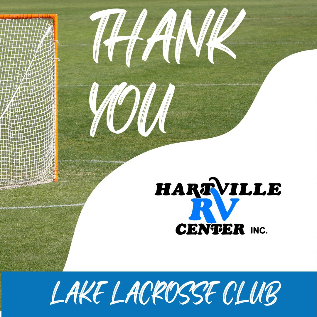 LakeStreaks's tweet photo. Summer is around the corner, check out Hartville RV a supporter of Lake Lacrosse. https://t.co/hWzxaJlbf0