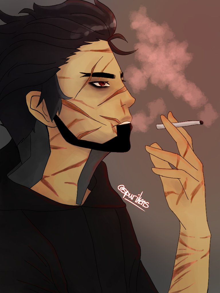 " smoking's bad for you , genji "

" yeah ? so is being fucking murdered "

#genjishimada #genji #blackwatch #overwatch #overwatch2 #overwatchfanart #spuriken #genjioverwatch #overwatchart #owtwt