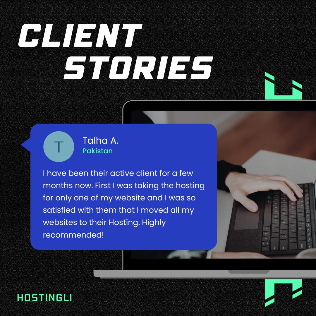 HostingliReal's tweet photo. Check out our latest review from our client Talha! Our aim is to deliver the best to our clients with seamless services.

#Hosting https://t.co/nnktyC2D4I