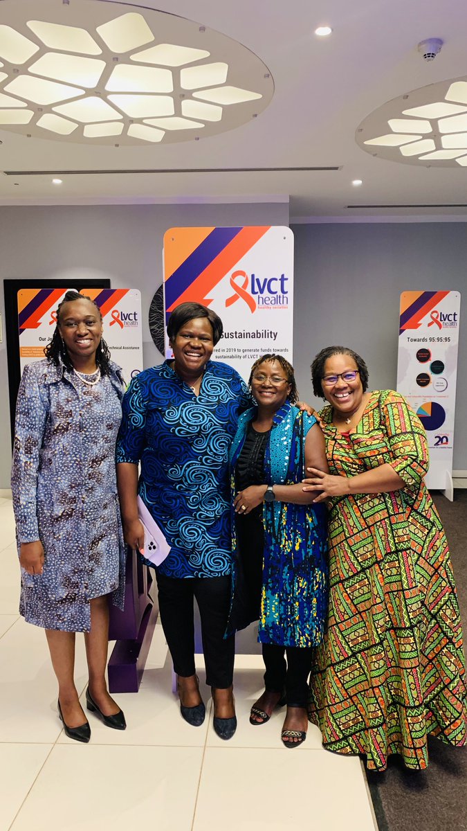 We are so happy to have @gladyswanga join us for the LVCT AT 20 celebrations as one of our former colleagues. She’s join by our Executive Director, @lilianotiso and other senior directors @annritamuchiri @Wathangu 

We’re proud of the work you do at Homabay County! 

#LVCTat20