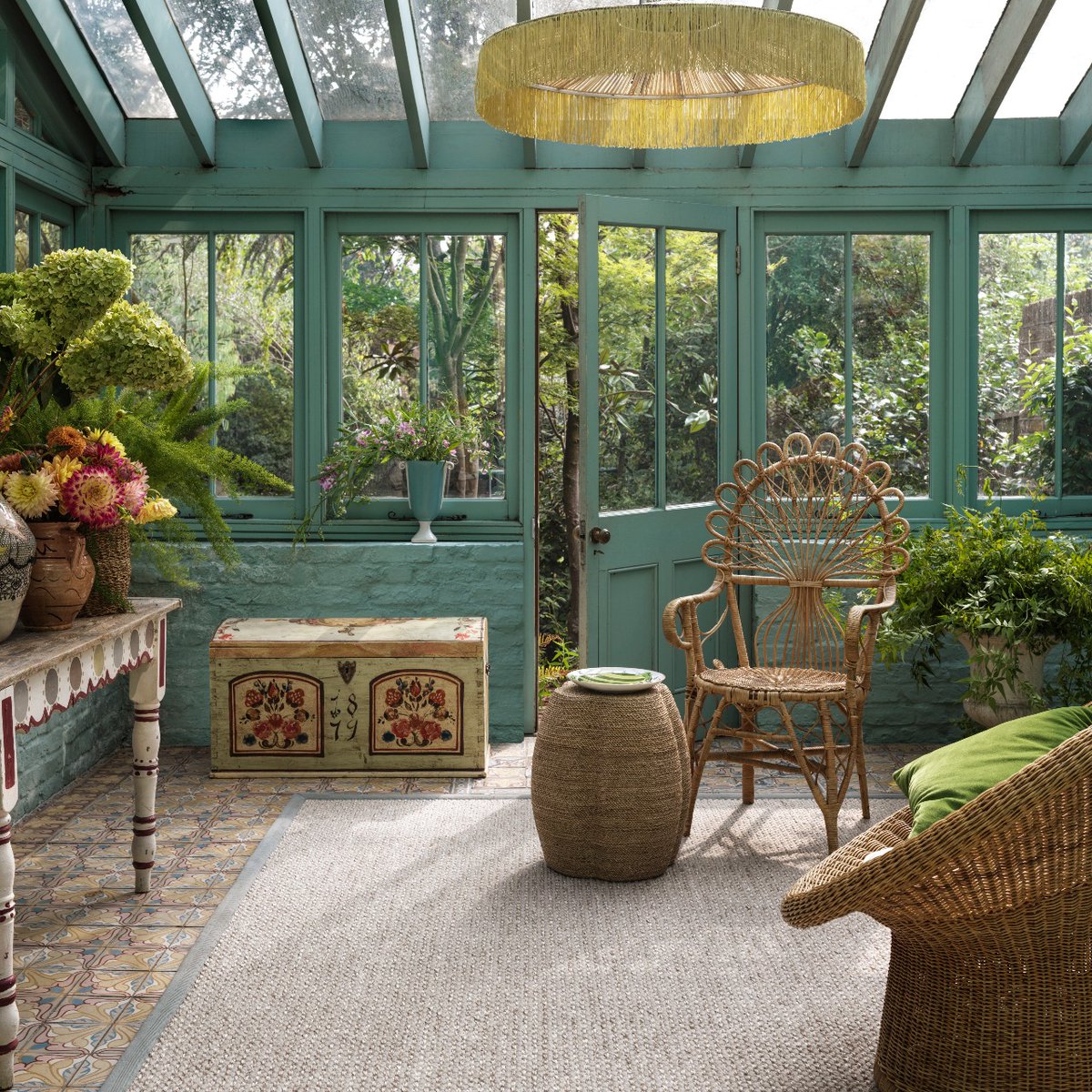Reimagine your conservatory interiors with @CrucialTrading Sisool Masai collection and bring the outdoors indoors 🌱 🌾 
For more info:
bit.ly/3qebP9j