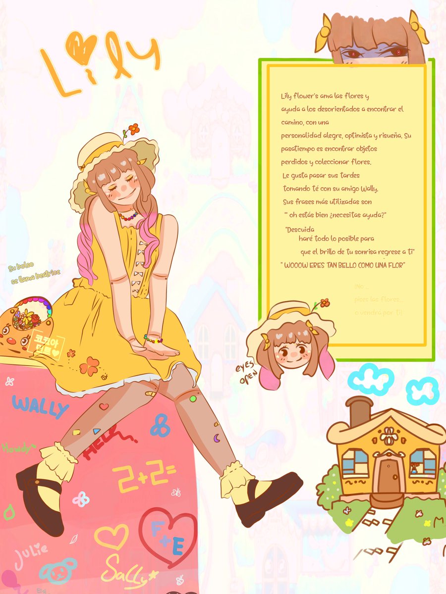 Kocoaminto's tweet photo. Dolls Lily flower's 🌼 My oc #welcomehomearg #welcomehomefanart #welcomehomensfw #OC #draw #ibispen #PUPPET #scary #FLOWER #yellow #characters #characternew #news #cute #kawaiigirl https://t.co/PD7OC0mxx9