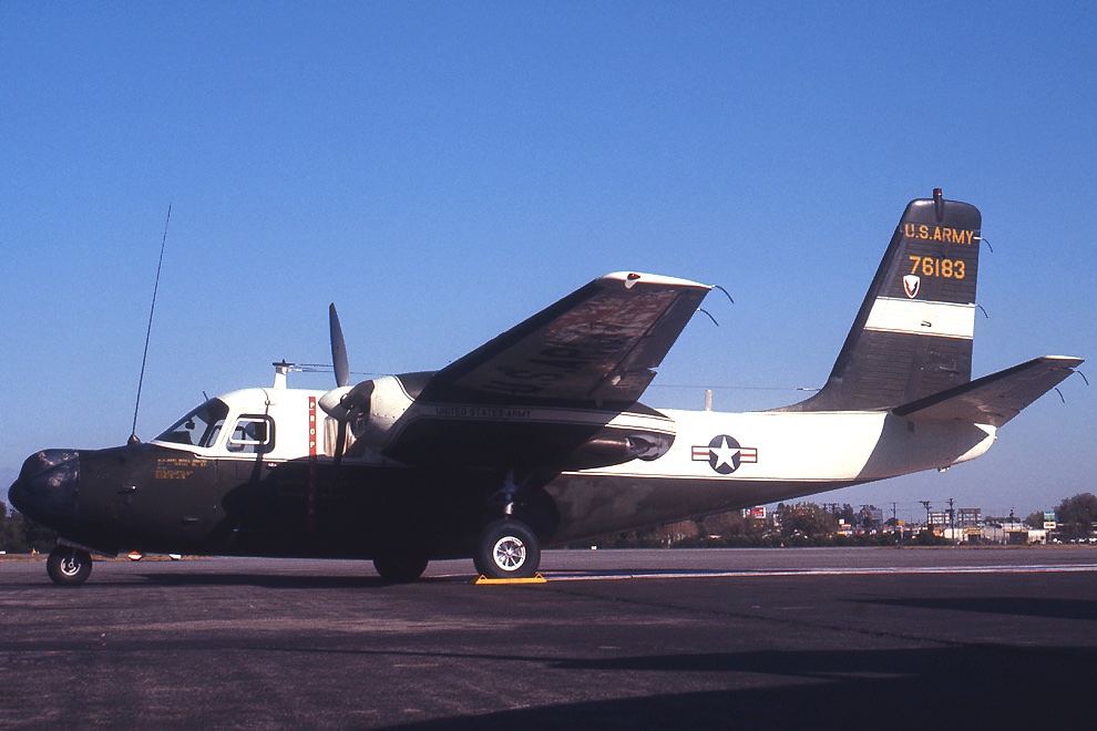 TCAircraft's tweet photo. The Army had a 680 Super in 1957. Here’s more on its history. https://t.co/ITYx7VHu4m #TwinCommander #commander680 #radome #usarmy #wileypost #oklahomacity #rockwellstandard #680super https://t.co/V1J4VJE5nx