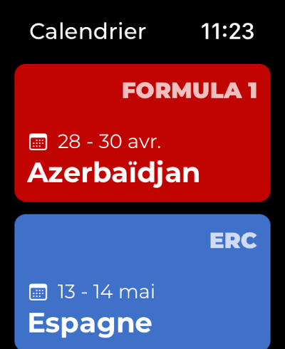 MotorsportsApp's tweet photo. 🏎️ 🏍️ Motorsports Widgets is now compatible with your #AppleWatch : new app and new widgets.

Try the app : https://t.co/VbvqaOxOQ4… #ios #ipad #macos #watchOS https://t.co/4ZfUDQHtSv