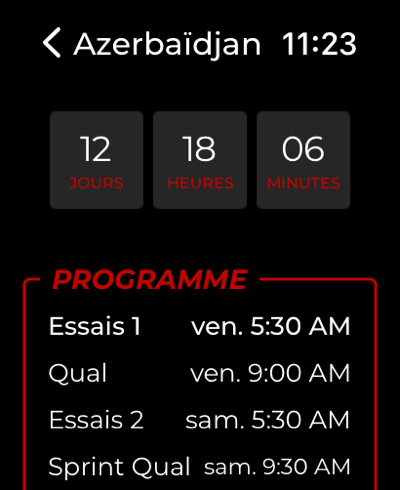 MotorsportsApp's tweet photo. 🏎️ 🏍️ Motorsports Widgets is now compatible with your #AppleWatch : new app and new widgets.

Try the app : https://t.co/VbvqaOxOQ4… #ios #ipad #macos #watchOS https://t.co/4ZfUDQHtSv