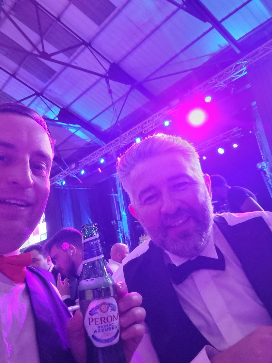 Enjoying the night, thanks to #blumuk #kbbawards2023 #rossman