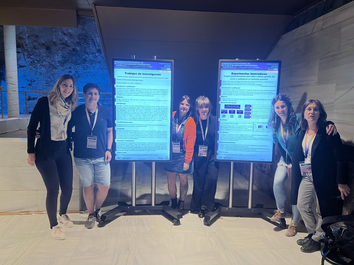 Infermeres de CASAP al congrés de #faecap23 a Granada