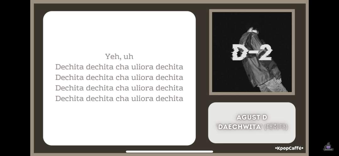 IvonneAmaro9's tweet photo. Ya investiguΓ© la manera correcta de cantar el coro de Dachewita
Y ya no andar cantando β¦ LaCulera π€£π€£π€£
#SUGA_AgustD_TOUR #DACHEWITA #AgustD #ARMY #LatinArmy https://t.co/DafWYyR0kw