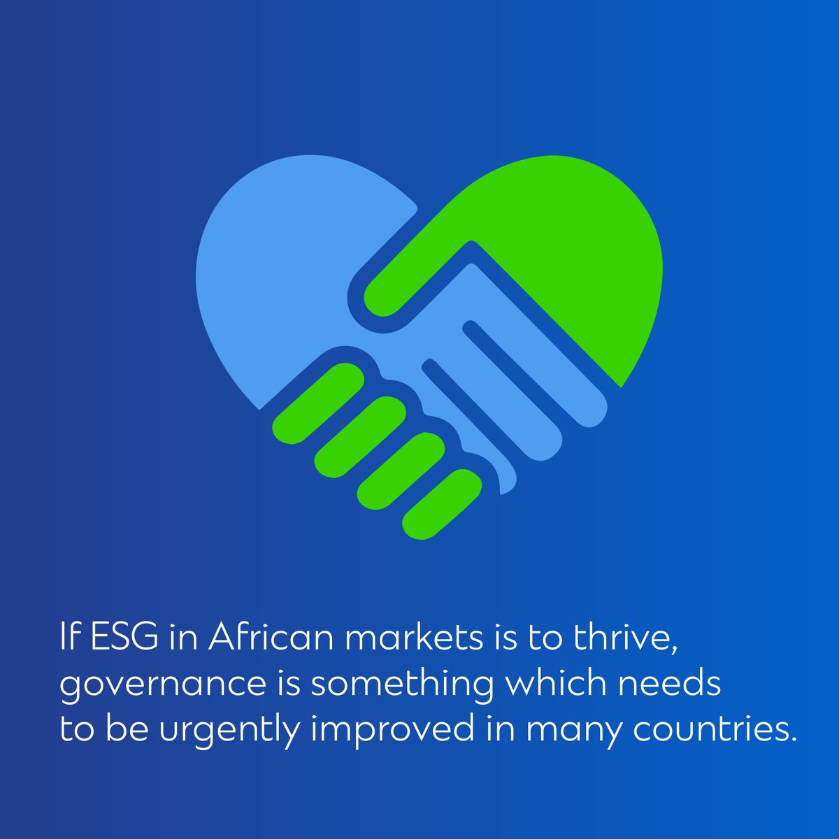 African markets show enormous potential as investors increasingly chase environmental, social, governance (ESG) opportunities. Despite this, there are challenges.

Here are the opportunities and risks.

#Africa #EconomicDevelopment