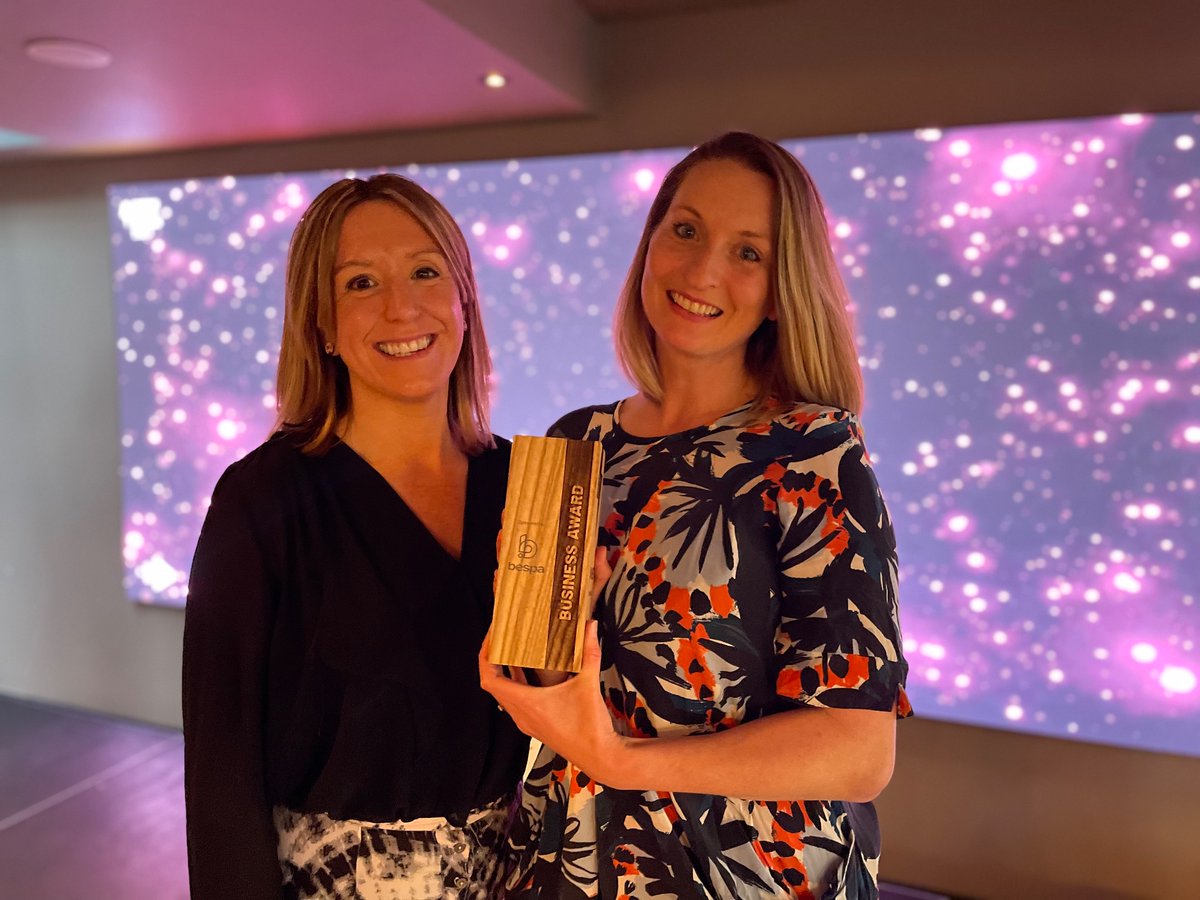 So proud of my wife <a href="/DrLauraGP/">Laura Davies</a> and <a href="/drsarahandrews/">drsarahandrews</a> for winning <a href="/exeterchamber/">Exeter Chamber</a> business award for Mama Health. So much hard work goes into developing what will be an awesome resource to support new mums. <a href="/SETsquaredExe/">SETsquared Exeter</a>