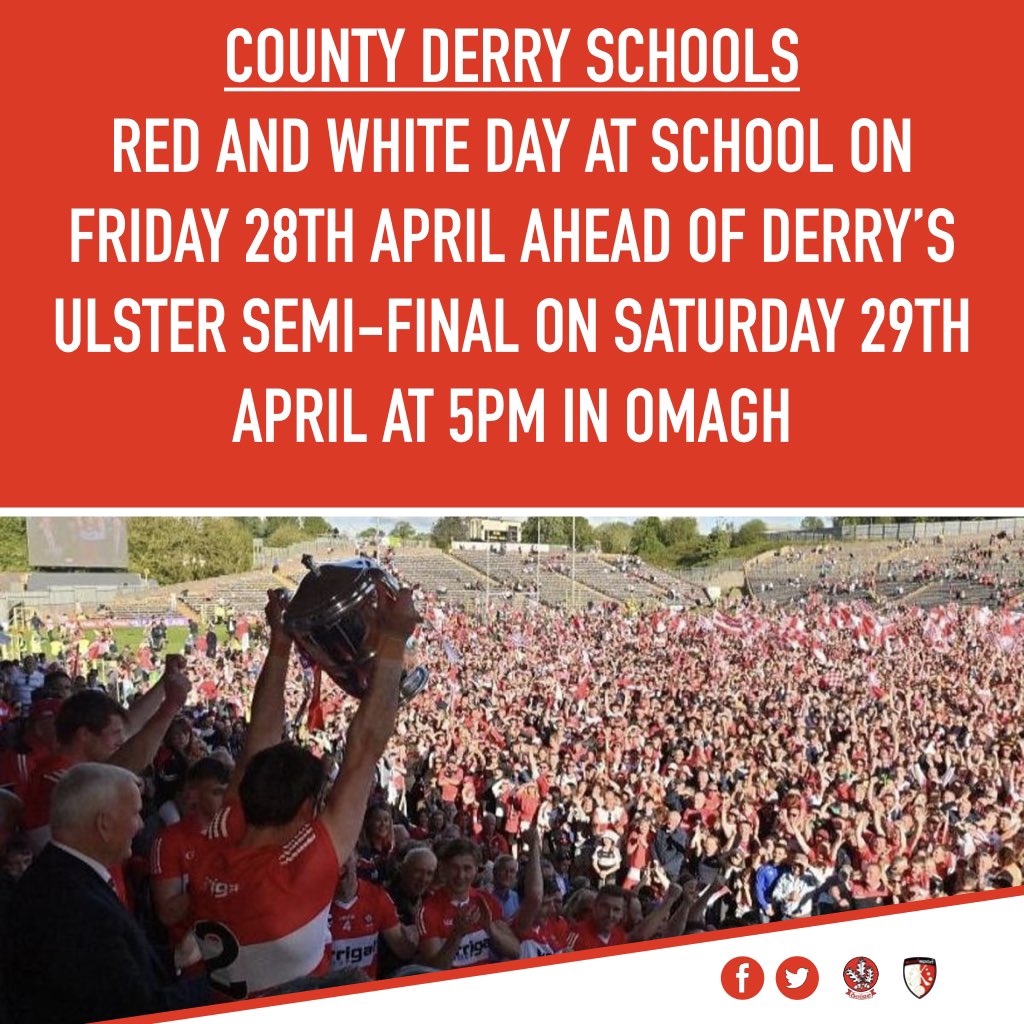 Doire GAA mBunscol (@doire_mbunscol) on Twitter photo . <a href="/Doiregaa/">Derry GAA</a> <a href="/CahairOKane1/">Cahair O'Kane</a> <a href="/MKBurke1/">Mary K Burke</a> <a href="/malmcmullan/">Michael McMullan</a> <a href="/derrypost/">County Derry Post</a> <a href="/StMarysBscreen/">St. Mary's P.S. Draperstown</a> <a href="/Dernaflaw/">St. John's P.S.</a> <a href="/StBrigids_PS/">St Brigid's P.S</a> <a href="/stpatricks_glen/">St.Patrick's GlenPS</a> <a href="/holyfamily_sch/">Holy Family PS</a> <a href="/principalhfps/">HolyFamilyPSDerry</a> <a href="/steoghans/">St. Eoghan's Primary School</a> <a href="/Stpetersstpauls/">St. Peter’s & St. Paul’s PS Foreglen</a> <a href="/thomasniblock/">Thomas Niblock</a> <a href="/SteelstownPS/">SteelstownPS</a> <a href="/GACSlaughtneil/">CLG Roibeard Eiméid, Sleacht Néill</a> <a href="/WattyGrahamsGAA/">CLG Watty Graham, Gleann</a> <a href="/BrianOgs/">Steelstown Brian Ógs</a> <a href="/NewRowPS/">New Row St Patrick’s PS</a> . <a href="/Doiregaa/">Derry GAA</a> <a href="/CahairOKane1/">Cahair O'Kane</a> <a href="/MKBurke1/">Mary K Burke</a> <a href="/malmcmullan/">Michael McMullan</a> <a href="/derrypost/">County Derry Post</a> <a href="/StMarysBscreen/">St. Mary's P.S. Draperstown</a> <a href="/Dernaflaw/">St. John's P.S.</a> <a href="/StBrigids_PS/">St Brigid's P.S</a> <a href="/stpatricks_glen/">St.Patrick's GlenPS</a> <a href="/holyfamily_sch/">Holy Family PS</a> <a href="/principalhfps/">HolyFamilyPSDerry</a> <a href="/steoghans/">St. Eoghan's Primary School</a> <a href="/Stpetersstpauls/">St. Peter’s & St. Paul’s PS Foreglen</a> <a href="/thomasniblock/">Thomas Niblock</a> <a href="/SteelstownPS/">SteelstownPS</a> <a href="/GACSlaughtneil/">CLG Roibeard Eiméid, Sleacht Néill</a> <a href="/WattyGrahamsGAA/">CLG Watty Graham, Gleann</a> <a href="/BrianOgs/">Steelstown Brian Ógs</a> <a href="/NewRowPS/">New Row St Patrick’s PS</a>