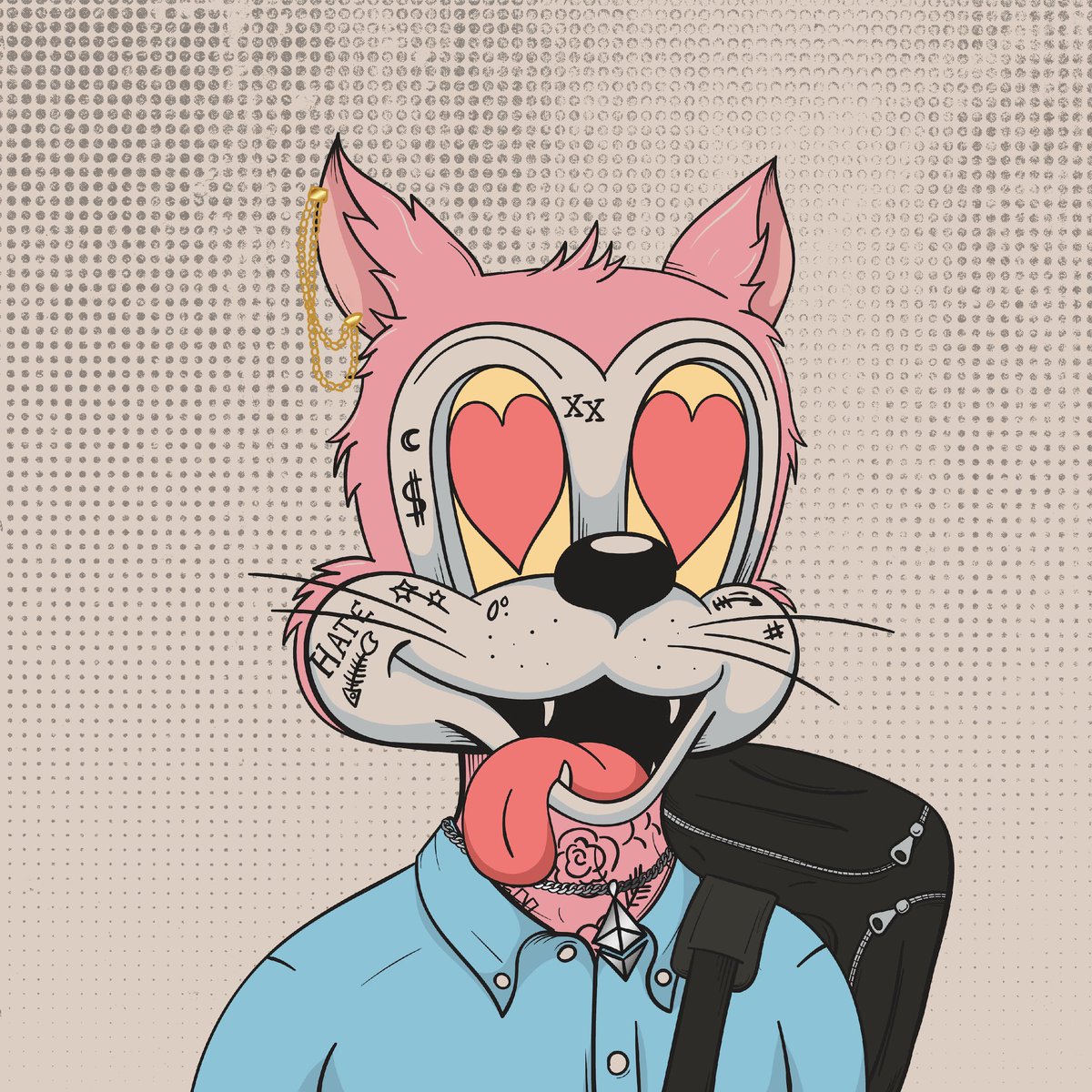 0xmrjo's tweet photo. I finally decided to buy a collection @DegenToonz that I've always loved and that I've seen several times at high prices and I think it's underrated! 
Who let  the 🐱 out? 🎶🤣
#degentoonz #degen #catsofhell #degentoonzfamily #nfa #dyor #nfts https://t.co/vQXuC5C2Q8