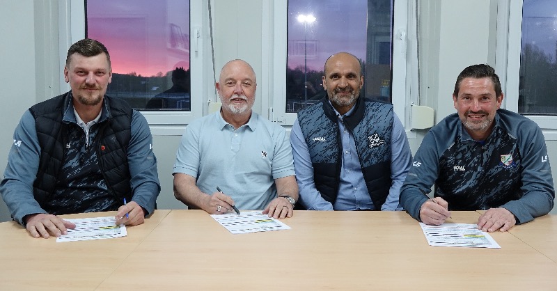 Basfordutdfc's tweet photo. We are delighted to announce that the management team of Steve Kittrick, Luke Potter and Richard Lawerence have all agreed permanent, two-year deals until the end of the 2024-25 campaign! ✍🏻