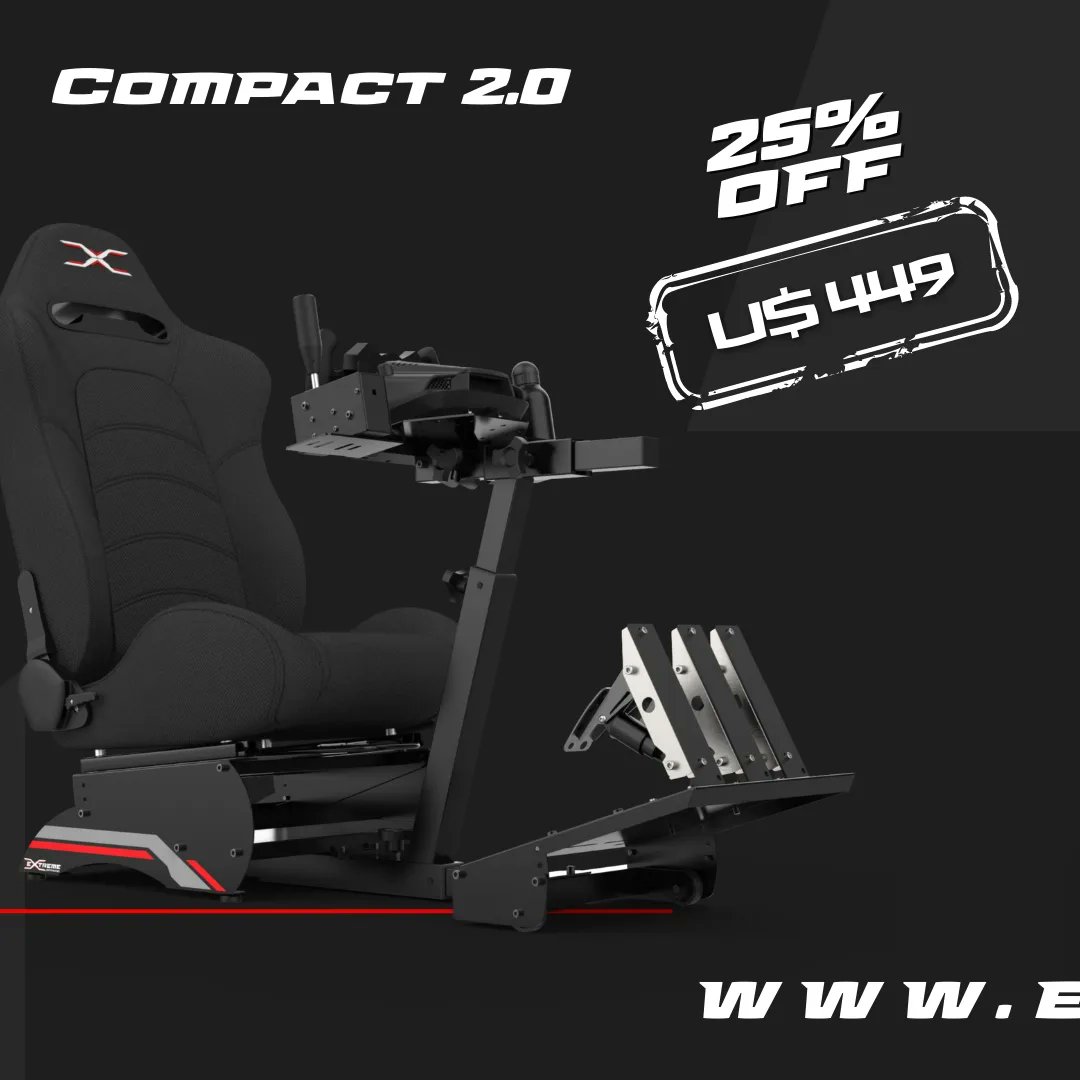 SIM RACING COCKPIT COMPACT 2.0