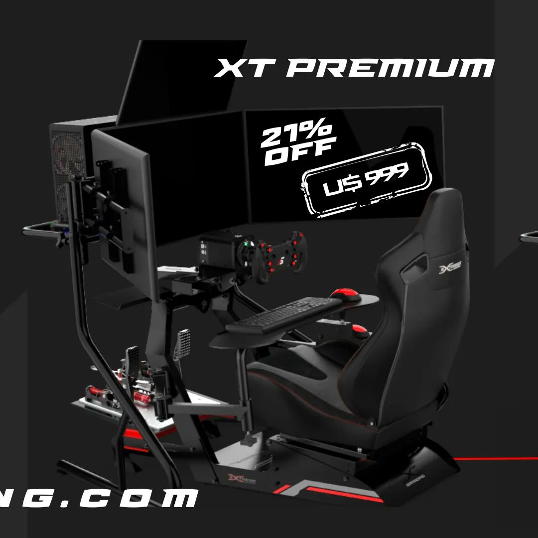 It's time to take your racing experience to a pro level!
Check out these amazing Extreme Simracing Rigs Special Offers. 
Get yours now!

#extremesimracingusa #extremesimracing #simagicofficial #formulad #formuladrift #simdrift #simracingsetup #simracingrigs #offers #iRacing