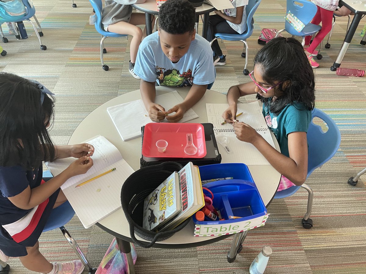 Observing dry vs soaked seeds. #partsofaseed ⁦<a href="/WhiteOakElem/">White Oak Elementary</a>⁩ ⁦<a href="/SwaimRobin/">White Oak Principal</a>⁩